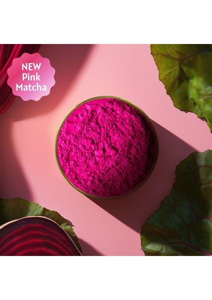 Pink Matcha - Pembe Superfood Matcha Tozu, 50 gr