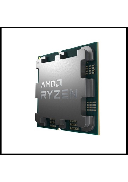 Ryzen 5 7600 6 Core, 3,80-5,10GHZ, 38MB Cache, 65W, Am5 Soket, Tray (Kutusuz), (Dahili Grafik Var, Fan Yok)