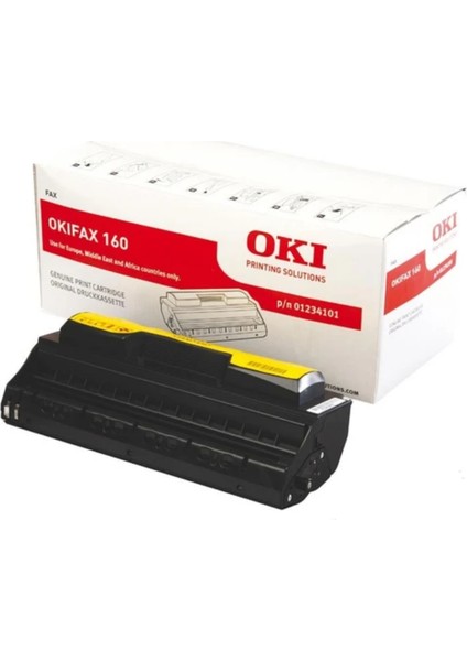 Okı 01234101 OF160 Siyah Black Orjinal Toner FAX160 Fax 160 Faks 160