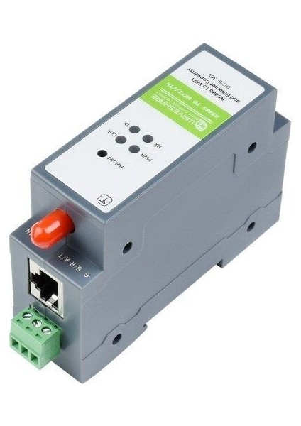 Endüstriyel RS485 - Wıfıethernet Modülü - Ray Montajlı Seri Sunucu