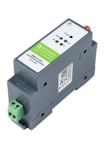 Endüstriyel RS485 - Wıfıethernet Modülü - Ray Montajlı Seri Sunucu fiyatları