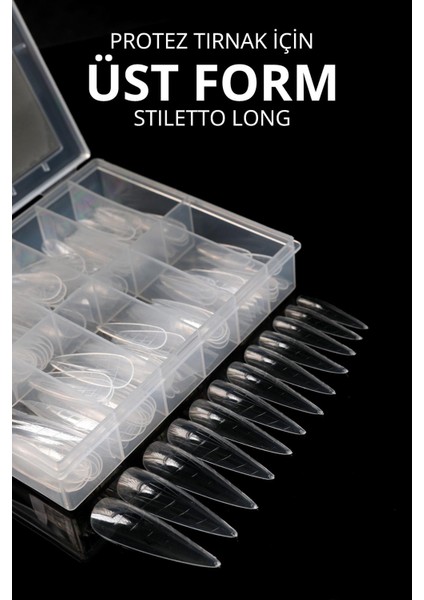 Protez Uzatma Üst Form Şablonu (Stiletto) 120 ad. fırsatları