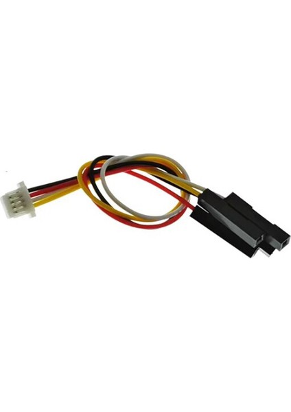 4-Pin Sh 1.0mm Dişi - 2.54MM Dişi Dupont Dönüştürücü Kablo - 20CM