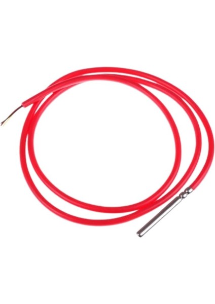 DS18B20 6X50MM Dijital Sıcaklık Sensörü - 1 Metre