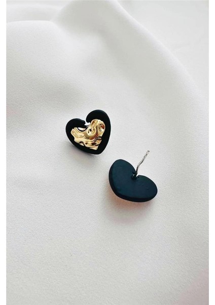 Minimal Kalp Küpe modelleri