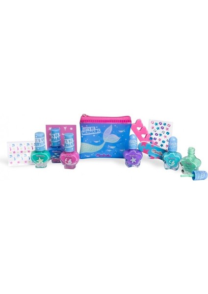 Let\'s Be Mermaids Tırnak Tasarım Seti