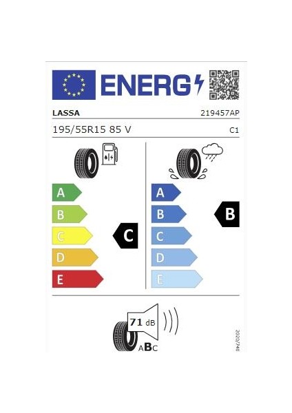 195/55 R15 85V Driveways Oto Yaz Lastiği (Üretim Yılı: 2024)