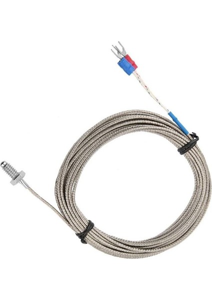 Wret-02 E-Tip 0-400C M6 Termokupl - 4 Metre