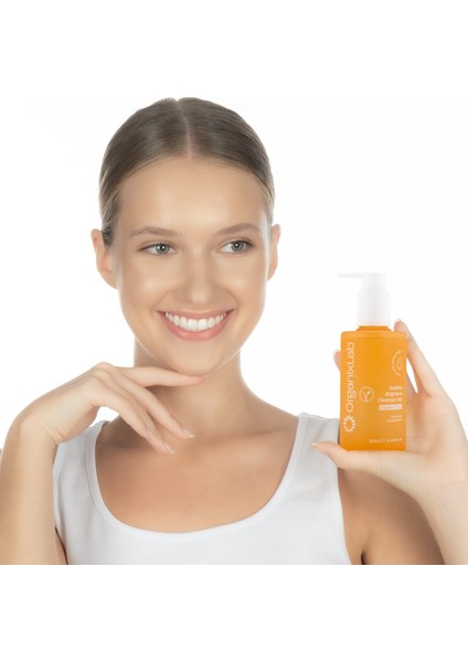 Organixlab Radiate Brightens C Vitaminli Aydınlatıcı Yüz Temizleme Jeli I Tüm Cilt Tipleri 200 ml