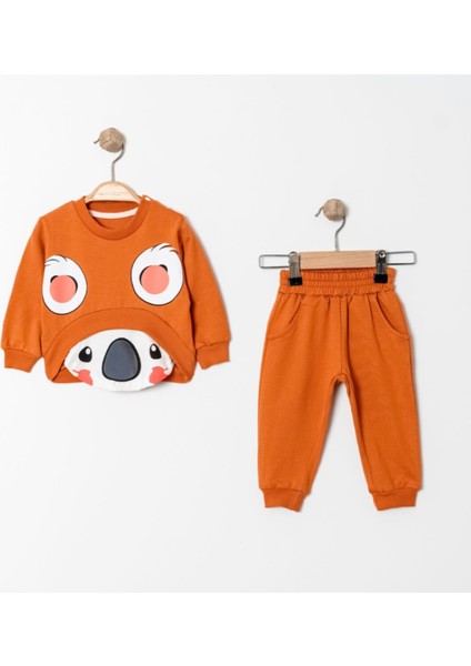 Koala Temalı Bebek Eşofman Takımı Pijama