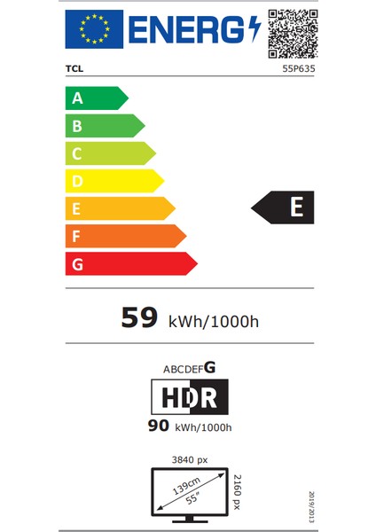 55P635 55" 139 Ekran Dahili Uydu Alıcılı 4K Ultra HD Smart LED TV