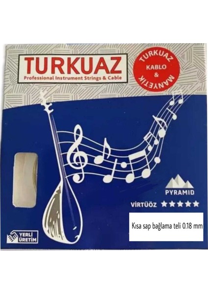 Kısa Sap Bağlama Teli 0.18 mm