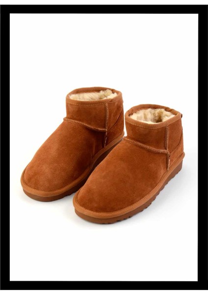 Taba Süet Deri Kadın Bot & Bootie K02422008002