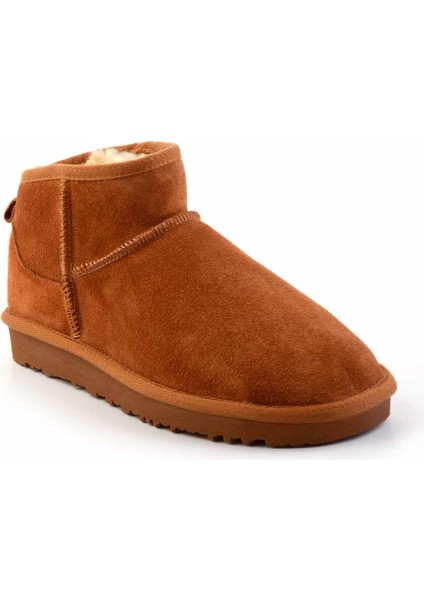 Taba Süet Deri Kadın Bot & Bootie K02422008002
