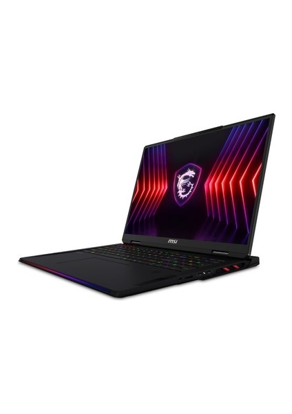 Msı Raıder 18 Hx Intel Core I9 14900HX 128GB 4tb SSD RTX4080/12GB Freedos 18" Uhd+ Taşınabilir Bilgisayar A14VHG-465TR-A9 & Anzar Mouse