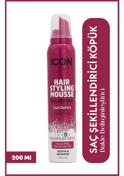 Saç Şekillendirici Köpük Curl