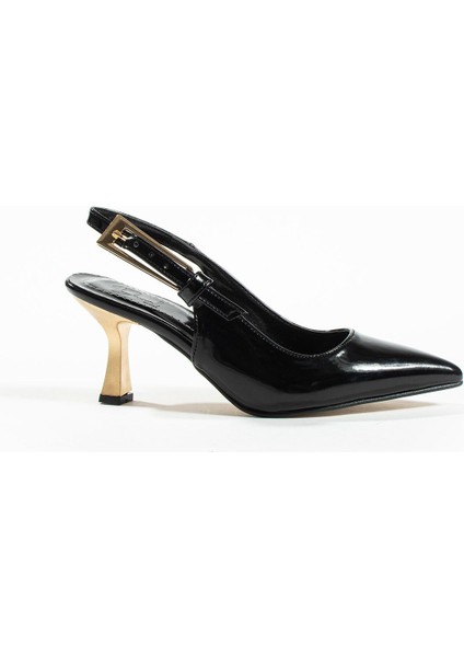 April Kadın Tokalı Detay Topuklu Ayakkabı modelleri
