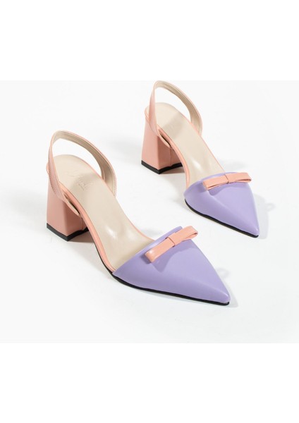 Werner Kadın Çift Renk Fiyonk Detay Topuklu Ayakkabı fiyatları