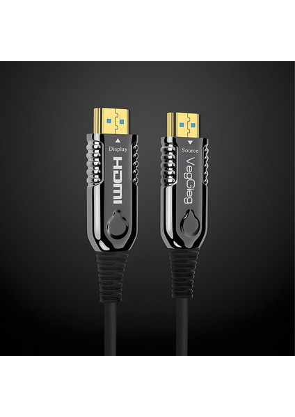 4K 60Hz 18GBPS Hdr Arc Hdcp Fiber Optik HDMI 2.0 Kablo 25 Metre