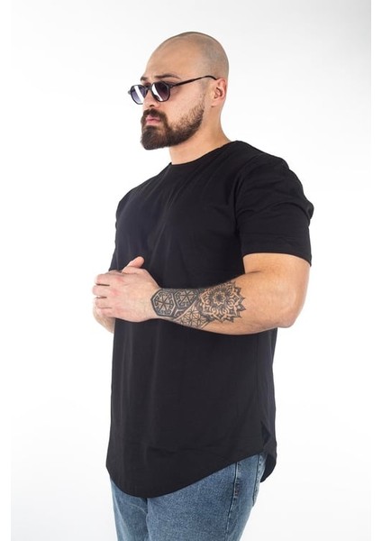 Slim Fit Oval Kesim T-Shirt