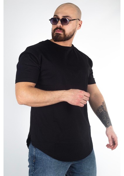 Slim Fit Oval Kesim T-Shirt