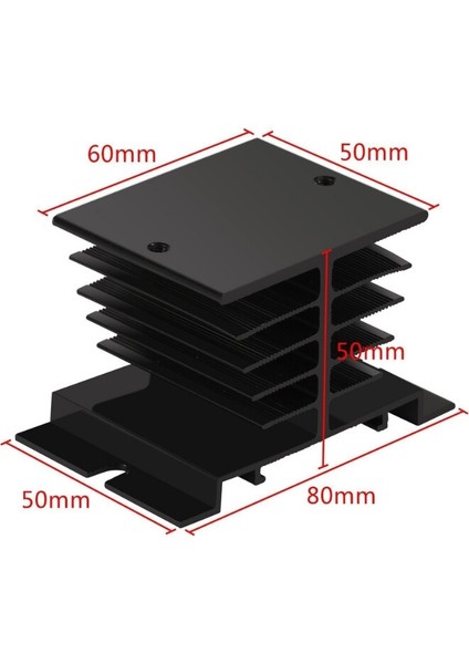 I-50 Ssr 10-40A Röle Uyumlu Soğutucu