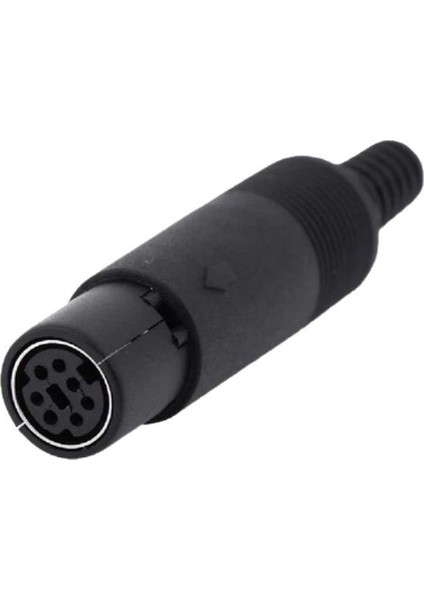 7 Pin Dişi Mini Dın Konnektör