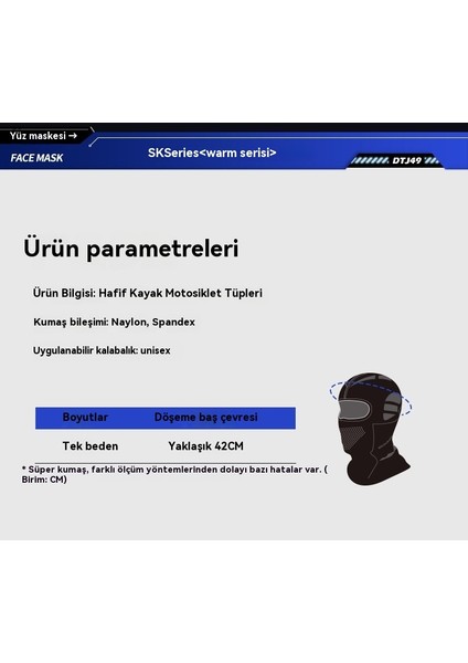 Açık Hava Sporları Kayak Sıcak Örme Başlık (Yurt Dışından)