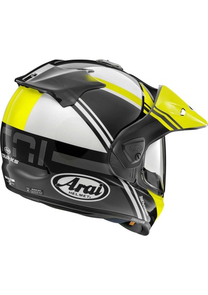 Tour-X5 Cosmic Fluor Yellow Kapalı Kask