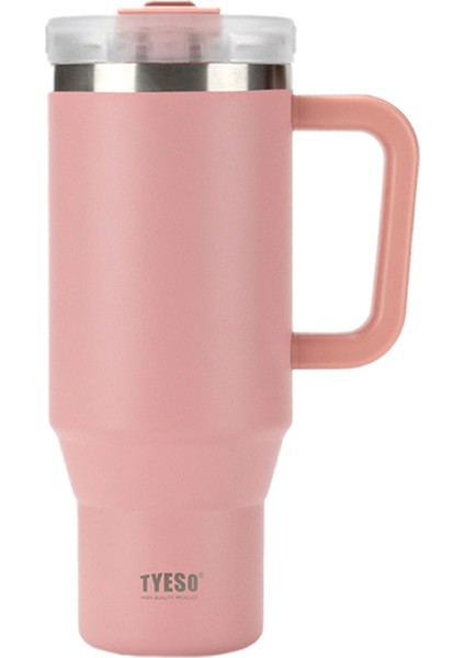 Qq Termos Sızdırmaz Pipetli Çift Duvarlı Vakumlu 1200ML