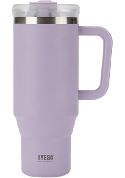 Qq Termos Sızdırmaz Pipetli Çift Duvarlı Vakumlu 1200ML