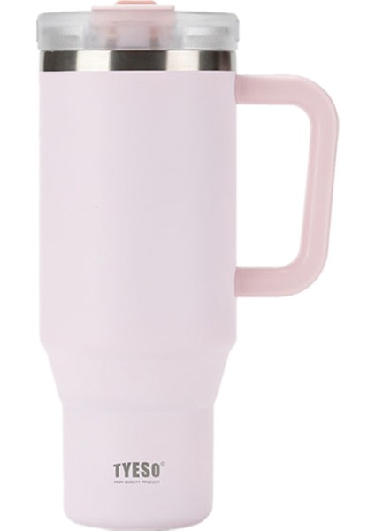 Qq Termos Sızdırmaz Pipetli Çift Duvarlı Vakumlu 1200ML