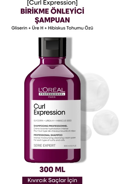 L'Oréal Professionnel Serie Expert Curl Expression Birikme Önleyici Şampuan 300ml