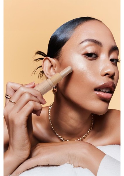 Çift Uçlu Likit ve Stik Aydınlatıcı 2-In-1 Highlighter 3 Adet