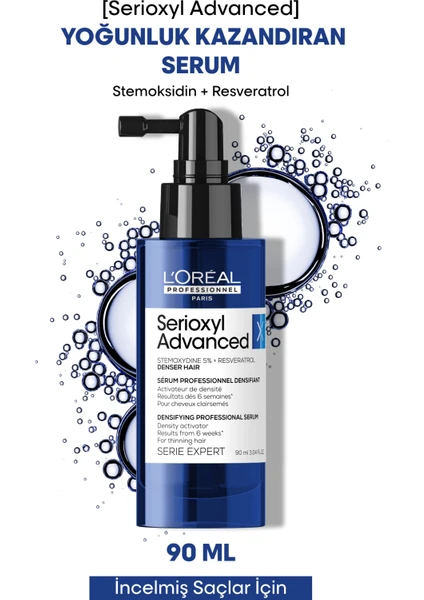 L'Oréal Professionnel Serie Expert Serioxyl Advanced Incelmiş Saç Telleri Için Yoğunluk Kazandıran Serum 90 ml