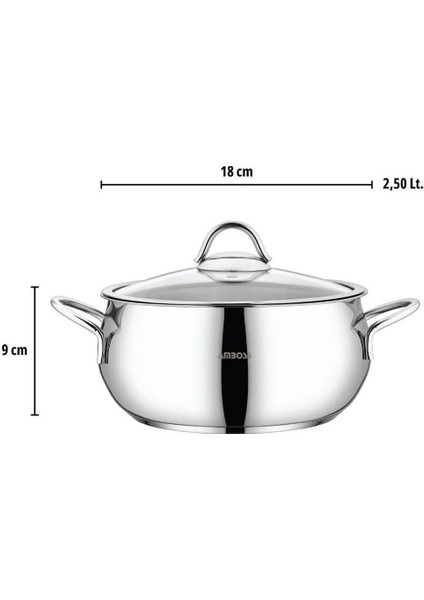 Amboss Cool 8 Parça Paslanmaz Çelik Tencere Seti indirimleri