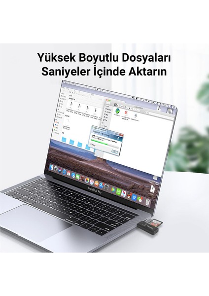 Veggieg USB 3.0 Sd ve Micro Sd Hafıza Kart Okuyucu Siyah