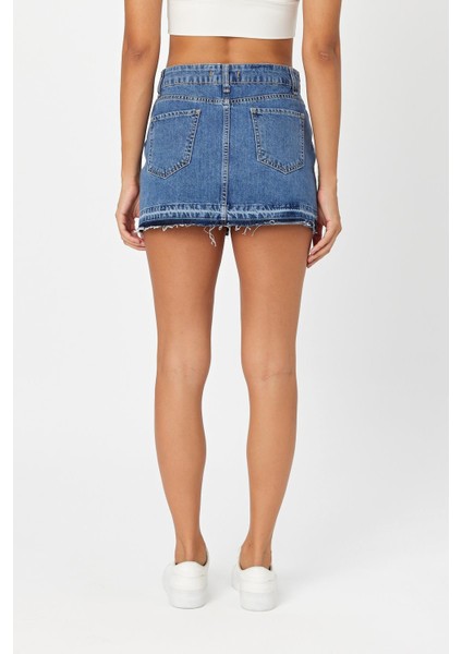 Alexandergardi Özel Koleksiyon Fermuarlı Denim Etek (Byn-Zana1) indirimleri