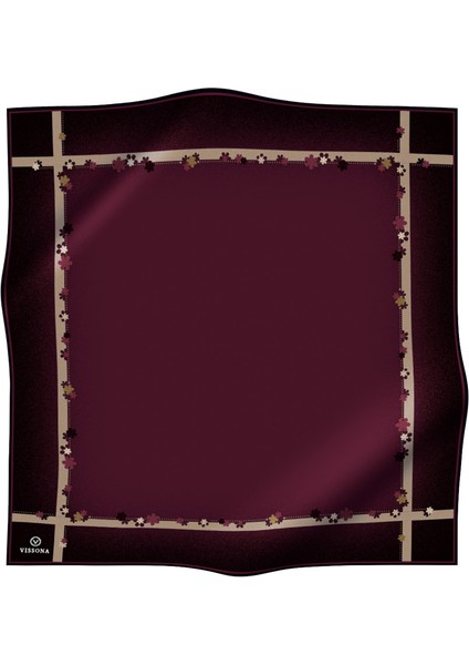 Twill Ipek Eşarp Şarabi / Bej