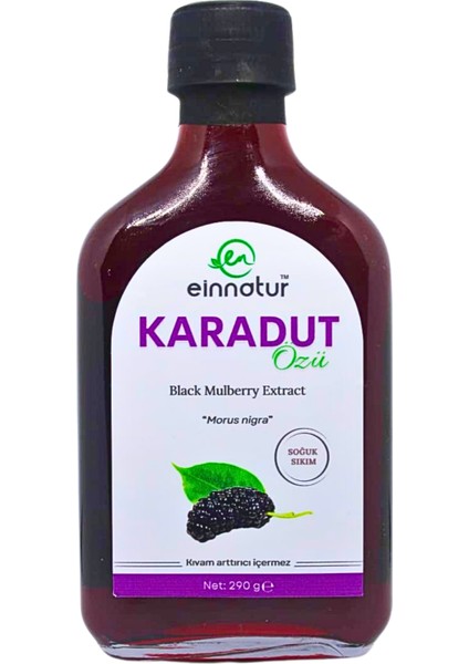 Einnatur 1 Adet Karadut Özü 1 Adet Keçiboynuzu özü ve 1 Adet Propolisli Zencefilli Kozalak Özü indirimleri