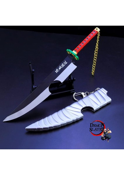 Demon Slayer Anime Uzui Tengen Kılıcı Katana 20CM Pvc Standlı | Anime Severler Için