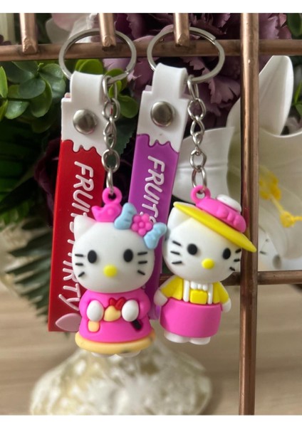 Hello Kitty Anahtarlık 2 Li Set