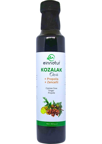 Einnatur 3 Adet Propolisli Zencefilli Kozalak Özü, 350 gr