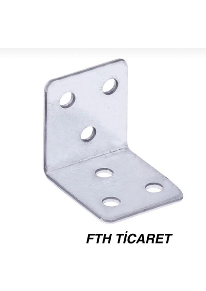 Metal Gönye Köşe Birleştirme Demiri L Demir 4 Adet L Gönye 35X35X30