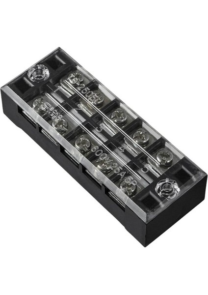TB-2505 5p Çift Sıra Terminal Blok - 600V 25A