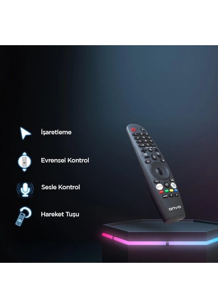 OV75F500 75" 190 Ekran Uydu Alıcılı 4K Ultra HD Smart LED TV fırsatları