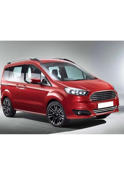 Ford Connect Krom Ön Tampon Çıtası 4 Prç. 2014-2019 Arası Paslanmaz Çelik