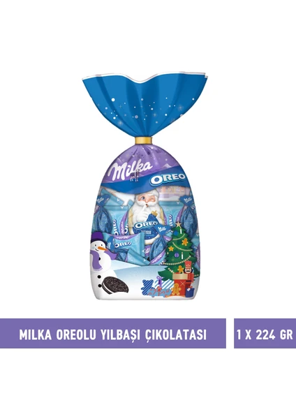 Oreolu Yılbaşı Çikolatası 224 g