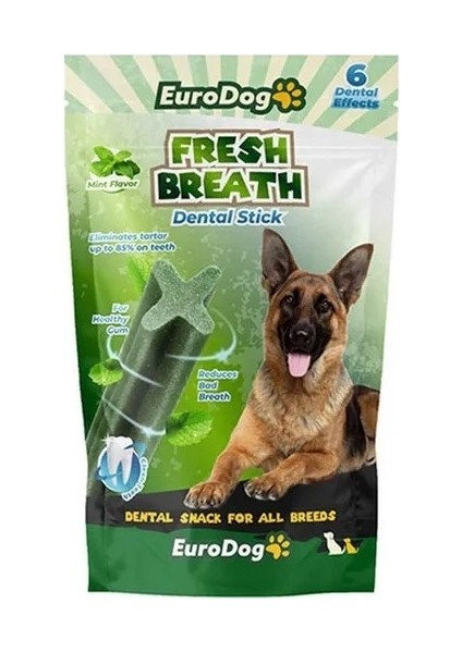 Eurodog Fresh Breath Naneli Çubuk Köpek Ödül Maması 100 gr