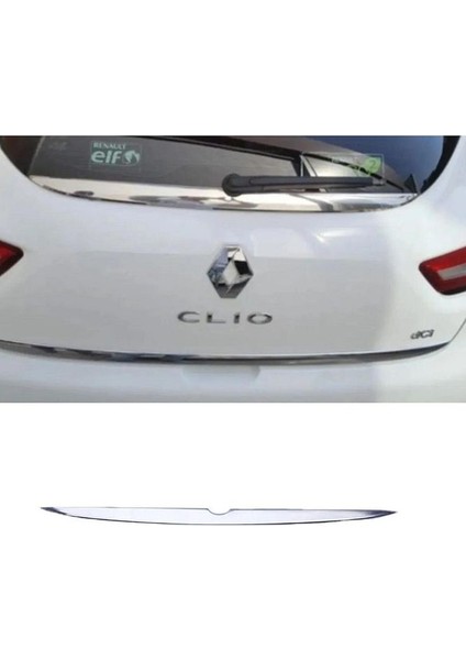 Renault Clıo 4 Hb Krom Arka Cam Alt Çıta 2012 Üzeri Paslanmaz Çelik